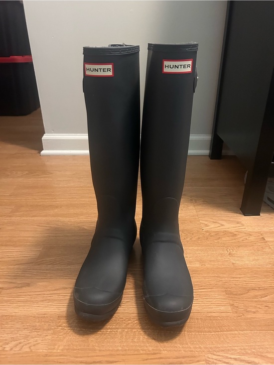 Hunter Shoes - Hunter Black Tall Classic Waterproof Rain Boots